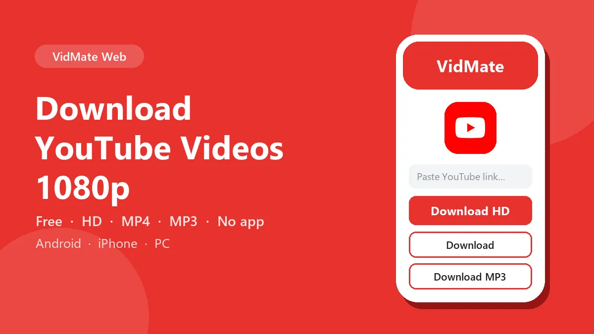 Download YouTube Videos 1080p: download YouTube videos in HD on Android, iPhone and PC