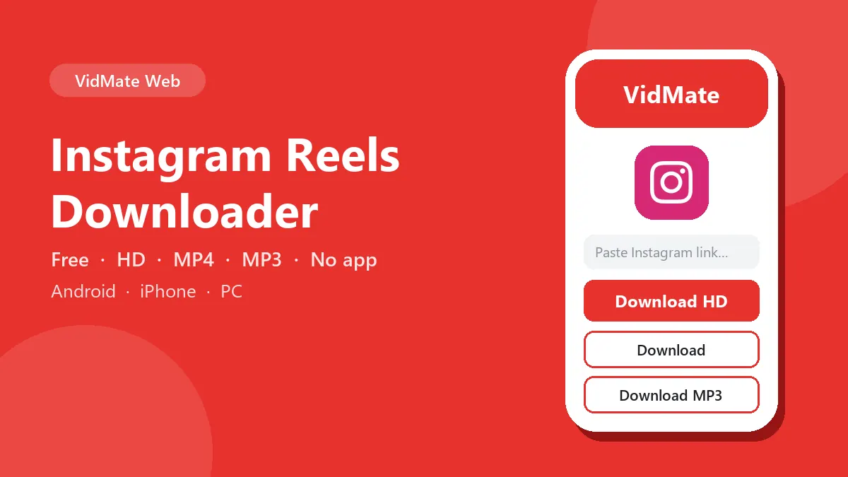 Instagram Reels Downloader: download Instagram videos in HD on Android, iPhone and PC